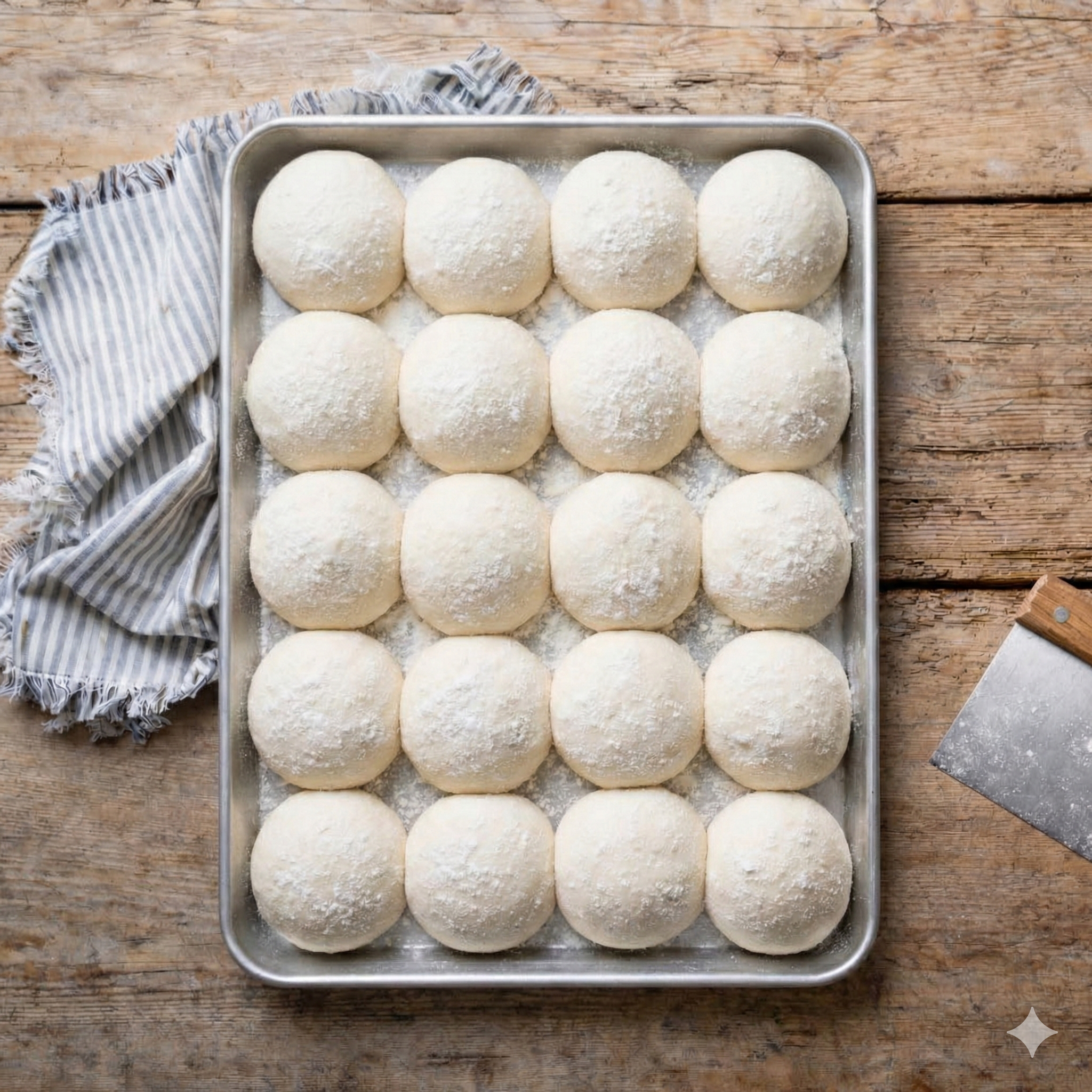 6 x Gluten Free Frozen Dough Balls | 12 inch Pizza - 310g