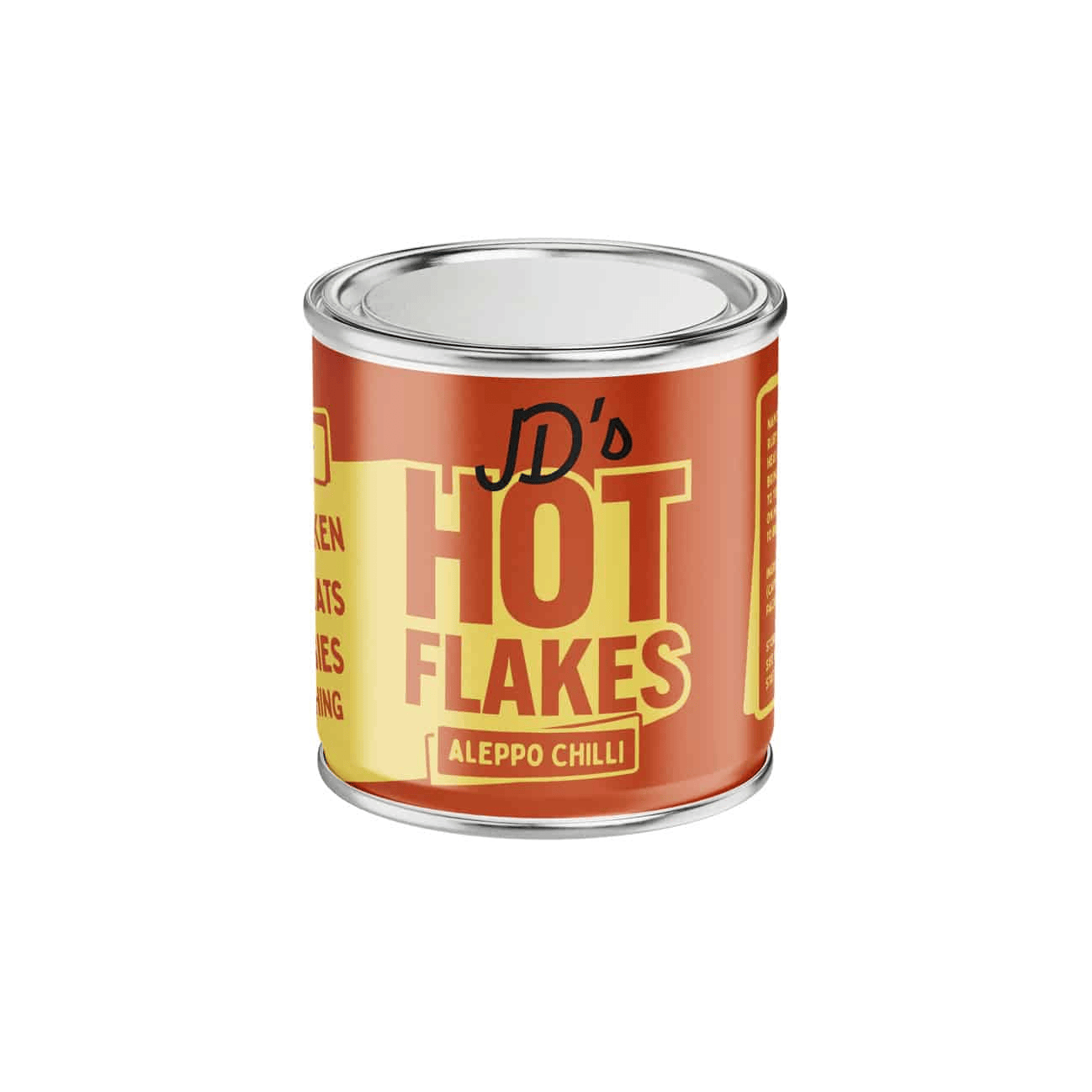 JD’s Hot Aleppo Chilli Flakes (35g)